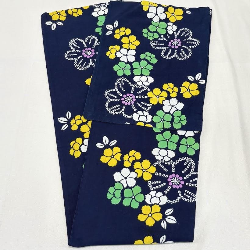 ゆりのはな　浴衣　女物　１０点　まとめ売り　未使用品～少々汚れ有り　綿　F605