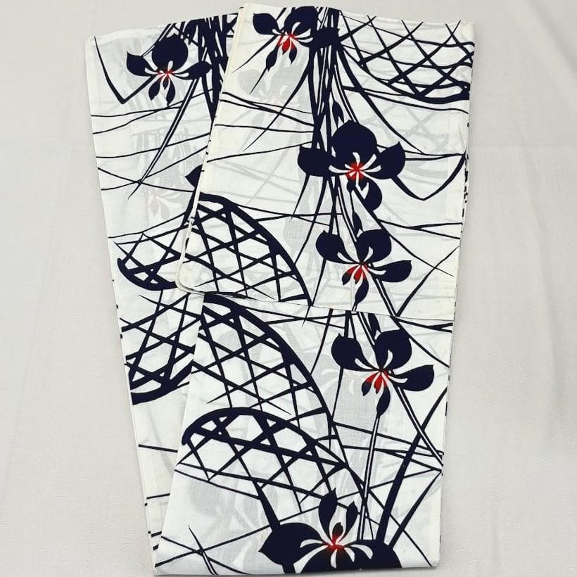 ゆりのはな　浴衣　女物　１０点　まとめ売り　未使用品～少々汚れ有り　綿　F605