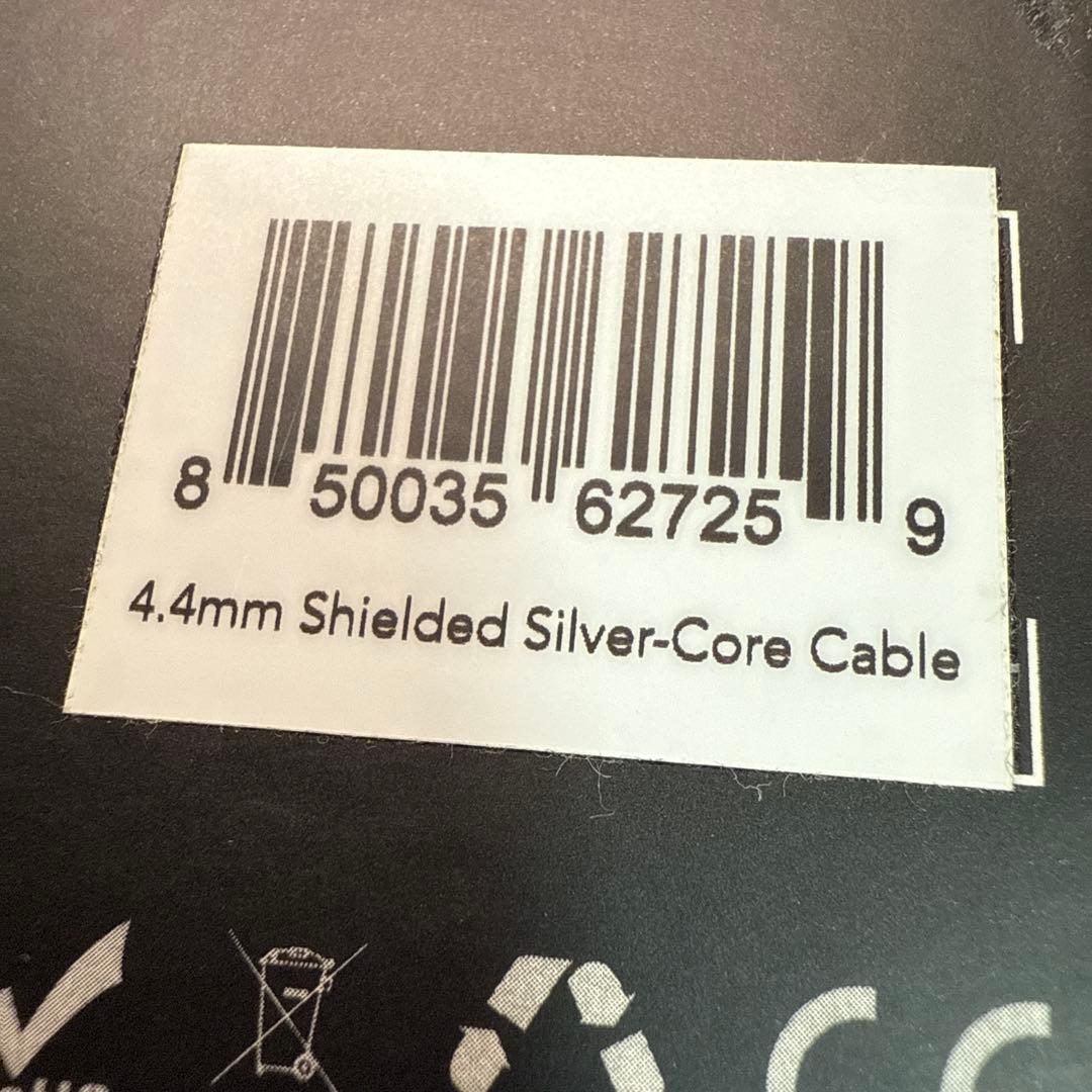 イヤホン 64AUDIO Shielded Silver-Core Cable 4.4