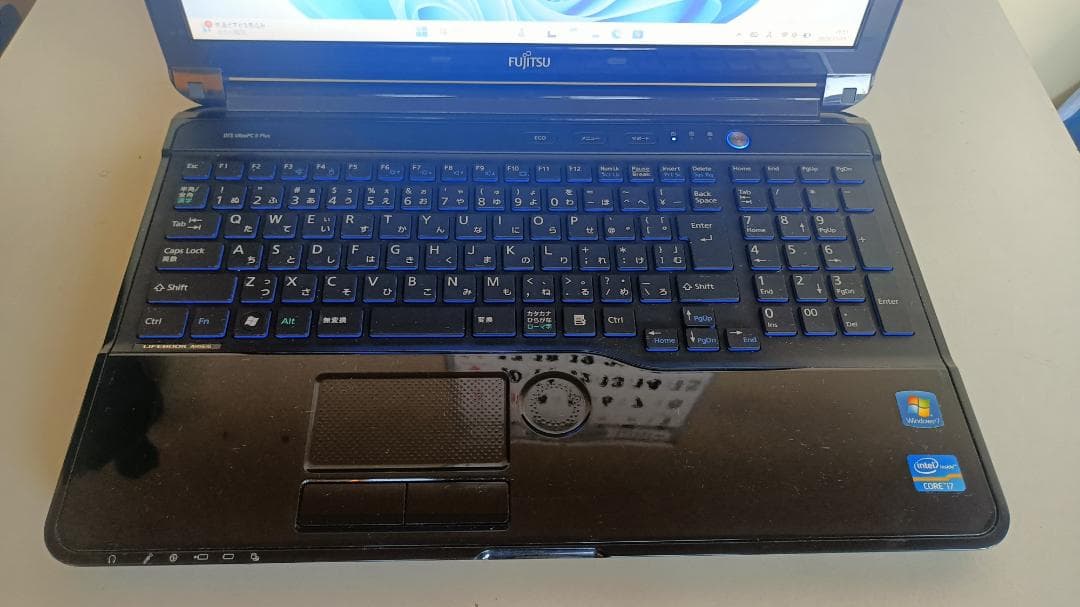 ⭐️Blu-rayノートパソコンFUJITSU Core i7 SSD256G