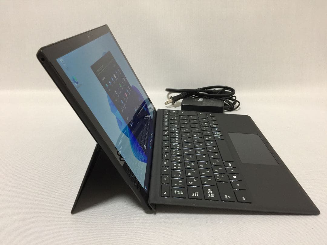 【保証付】SurfacePro6黒RAM8GB Office付き　バッテリー新品