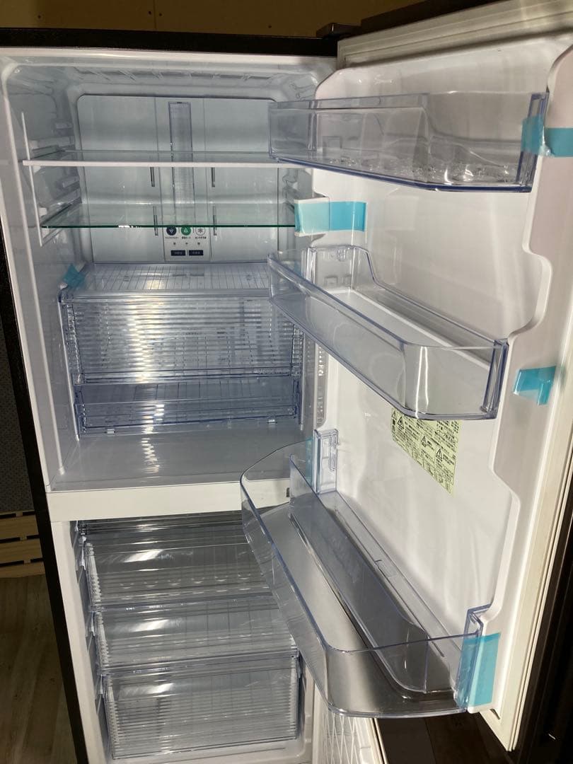 シルバー冷蔵庫 収納ケース付き