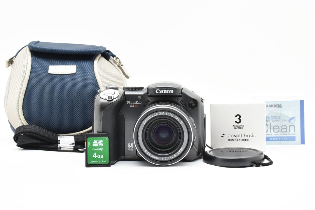 美品 Canon PowerShot S3 IS キャノン #9300
