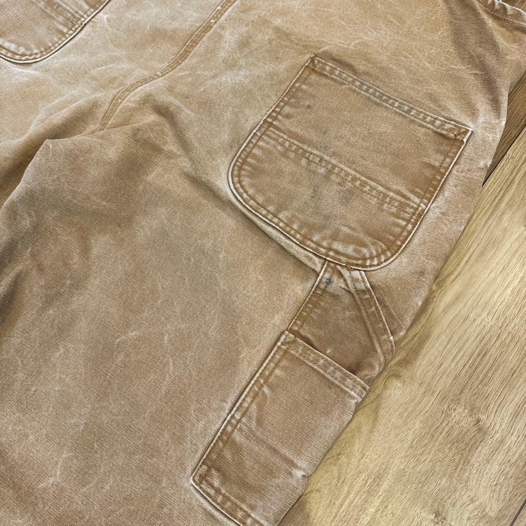 90s Carhartt カーハート ダック ダブルニー オーバーオール FR