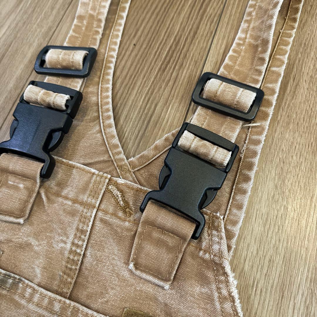 90s Carhartt カーハート ダック ダブルニー オーバーオール FR