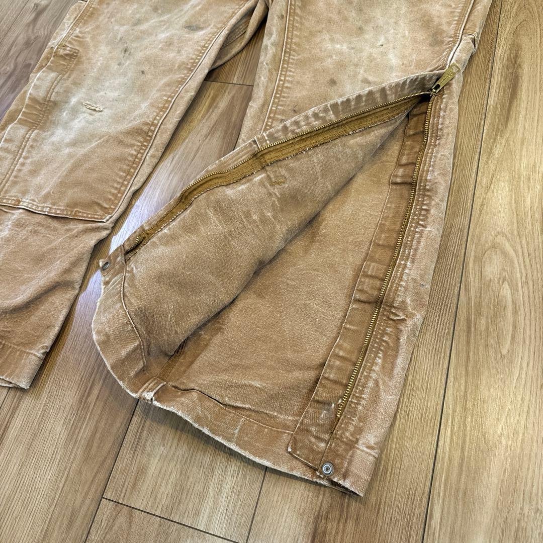 90s Carhartt カーハート ダック ダブルニー オーバーオール FR