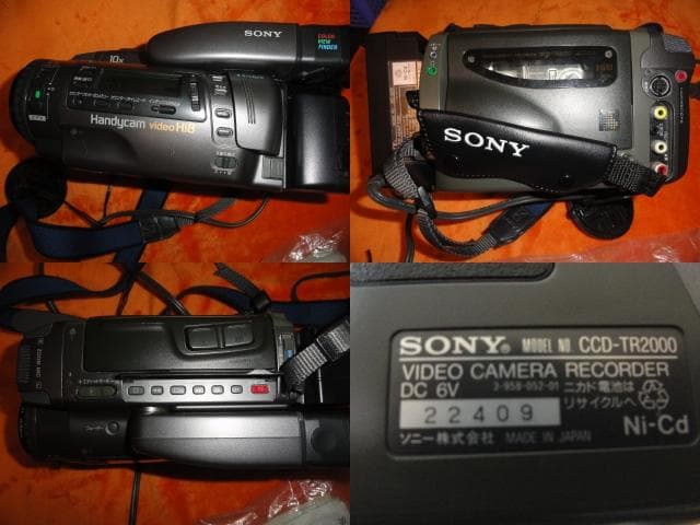 録・再・ダビングOK◆ソニー Ｈｉ８　TR２０００ 動作好調