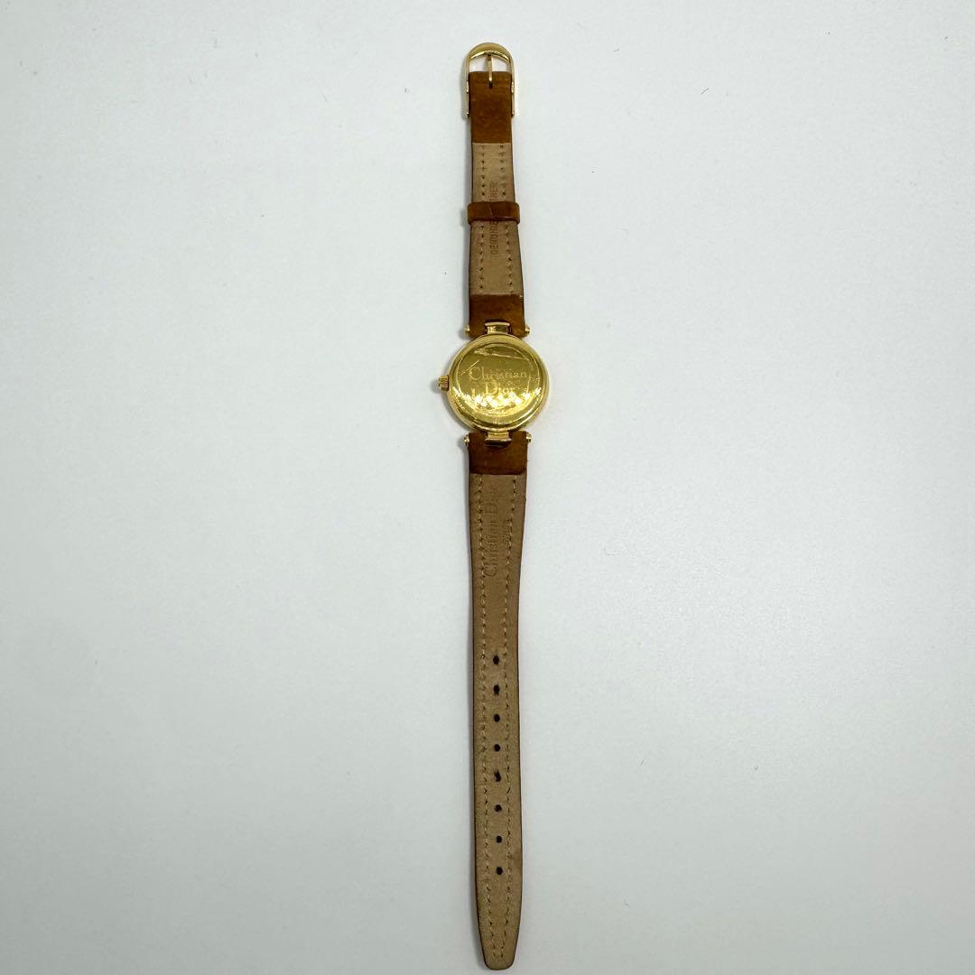 ディオール 腕時計 クォーツ レディースウォッチ ゴールド レザー