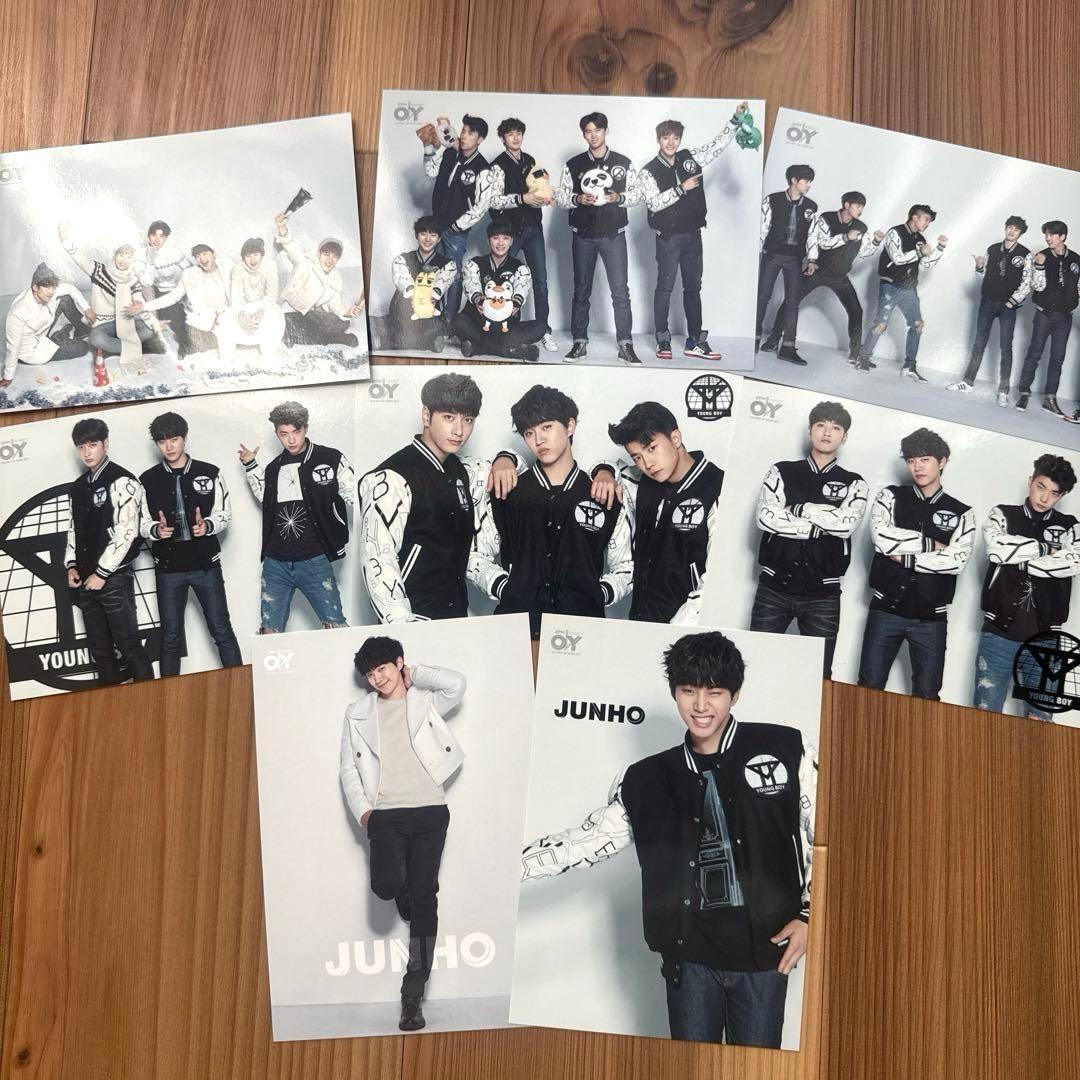 ジュノ 2PM ペンミ トレカ コンプ 8枚