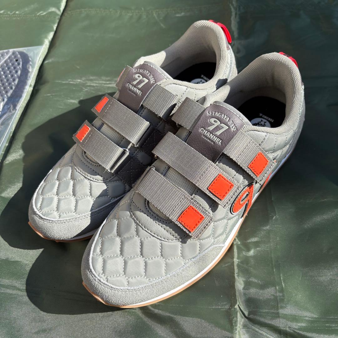 新品未使用 所さんの世田谷ベース ベルクロスニーカー 28cm