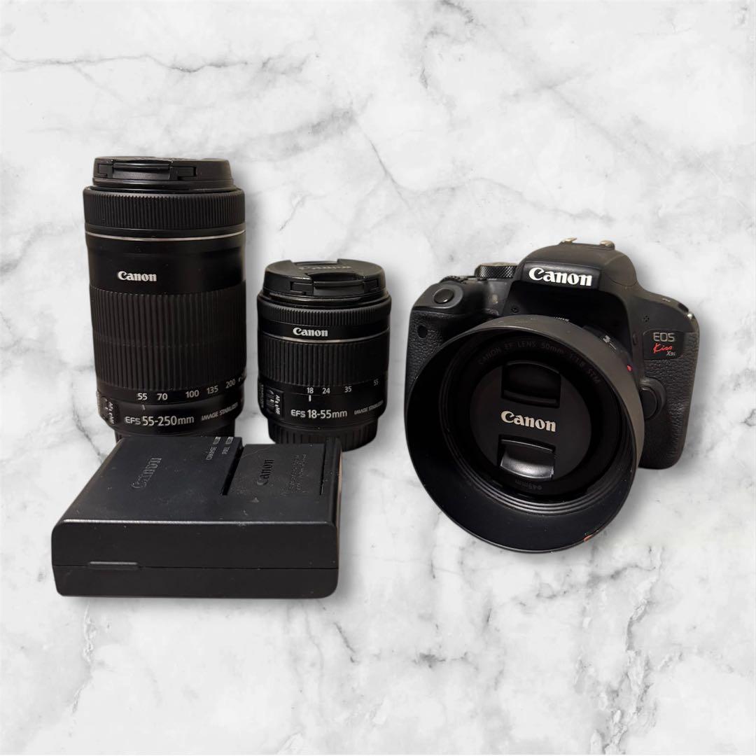 Canon EOS Kiss X9i ダブルズームキット＋50mm 単焦点レンズ