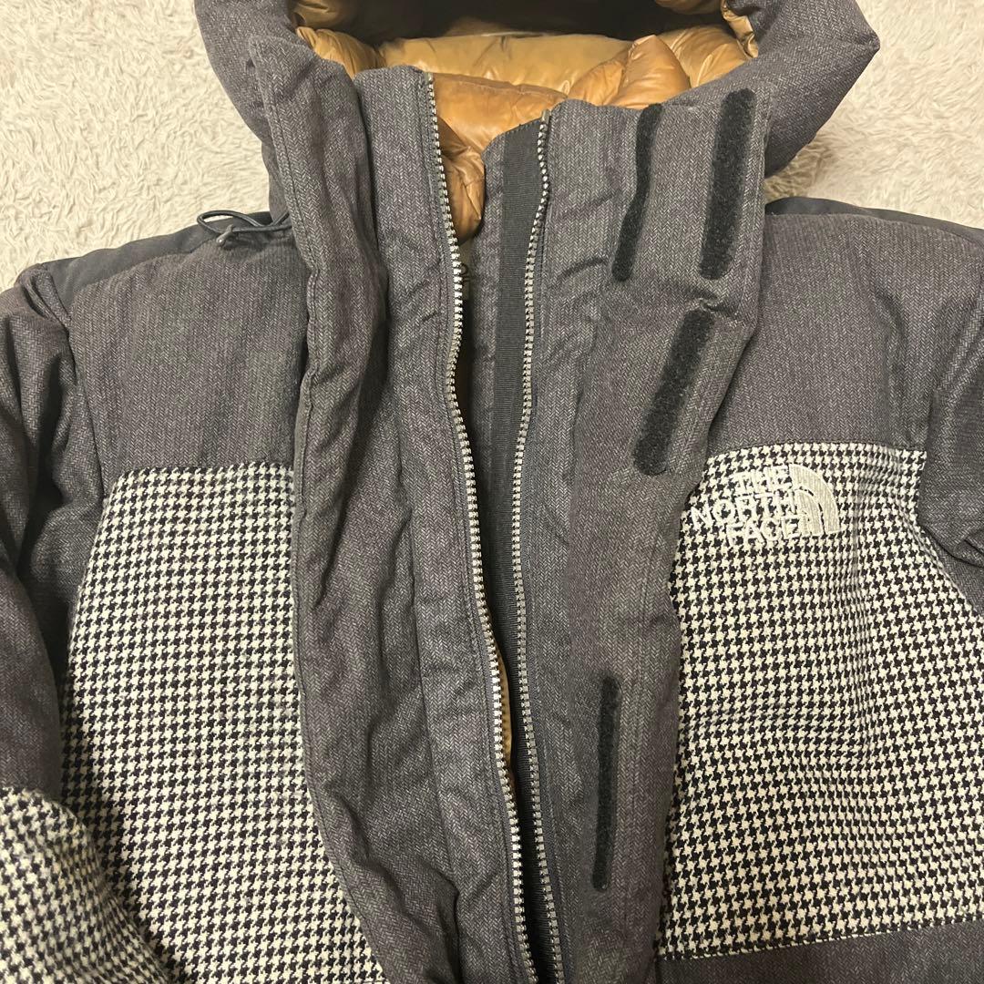 【早いも勝ち】THE NORTH FACE チェック柄ダウンジャケット韓国M95