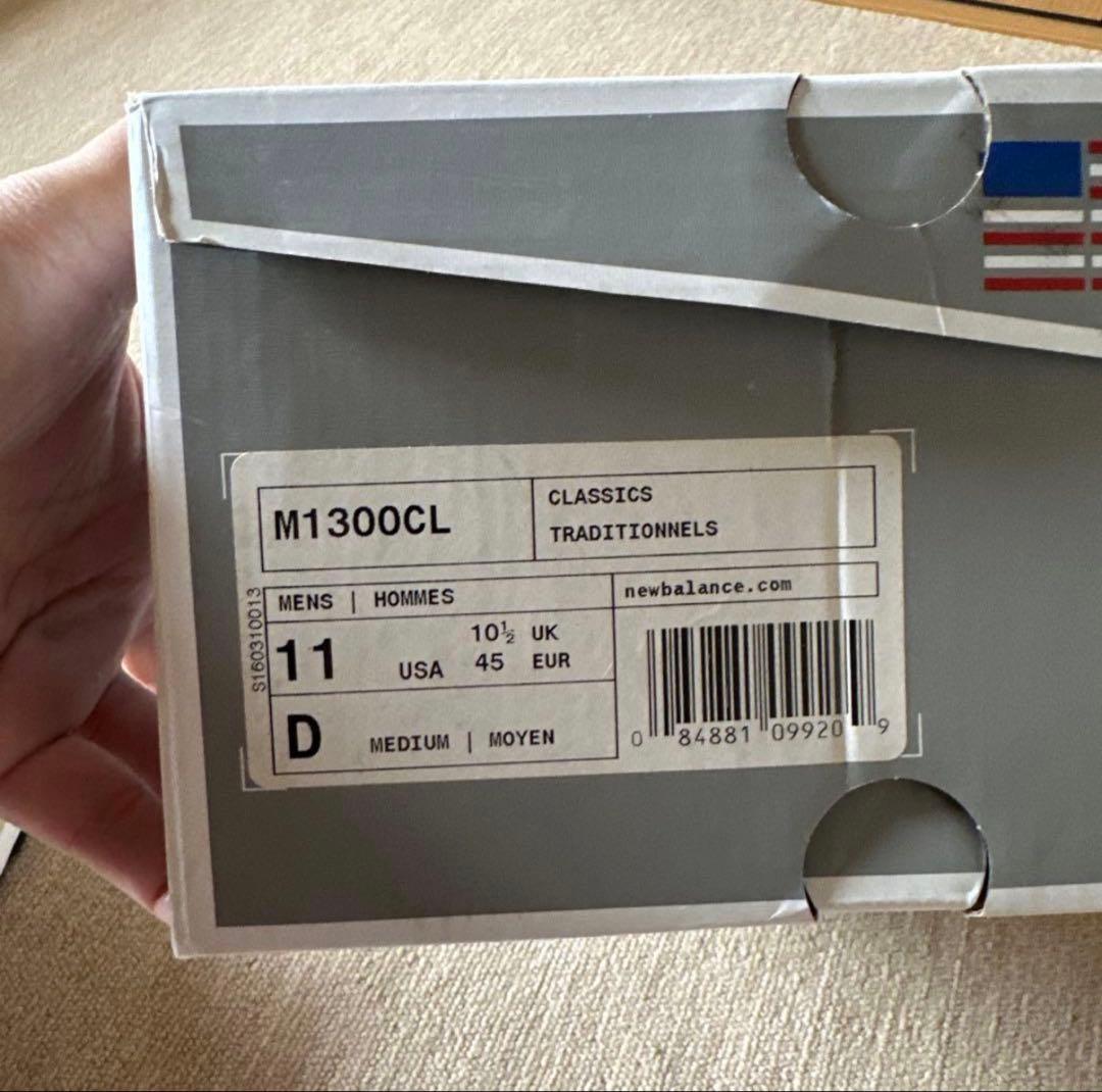 ニューバランス「M1300CL」29am