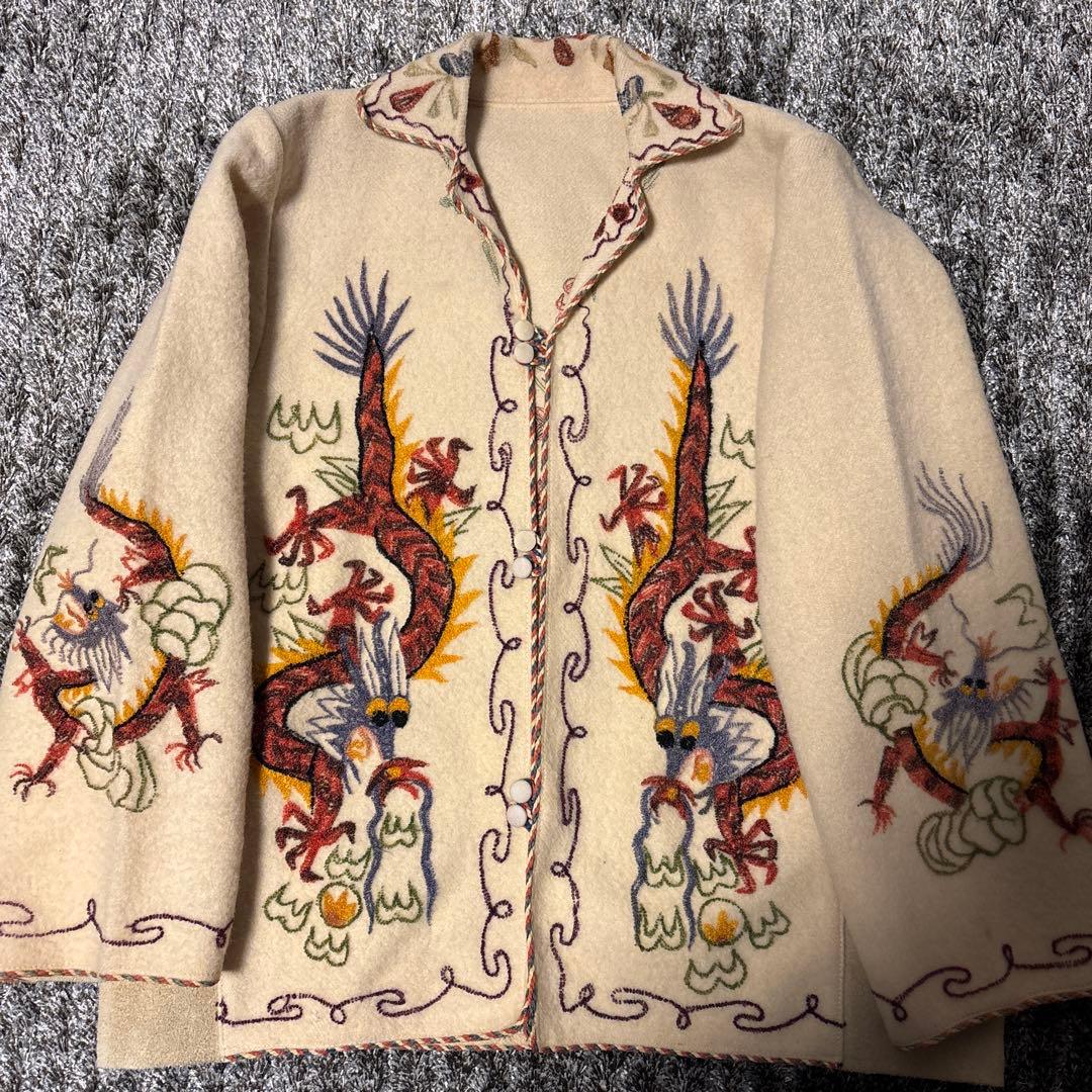 よしひろ40s50s60s〜　スーベニアジャケット　ウール　ヴィンテージ