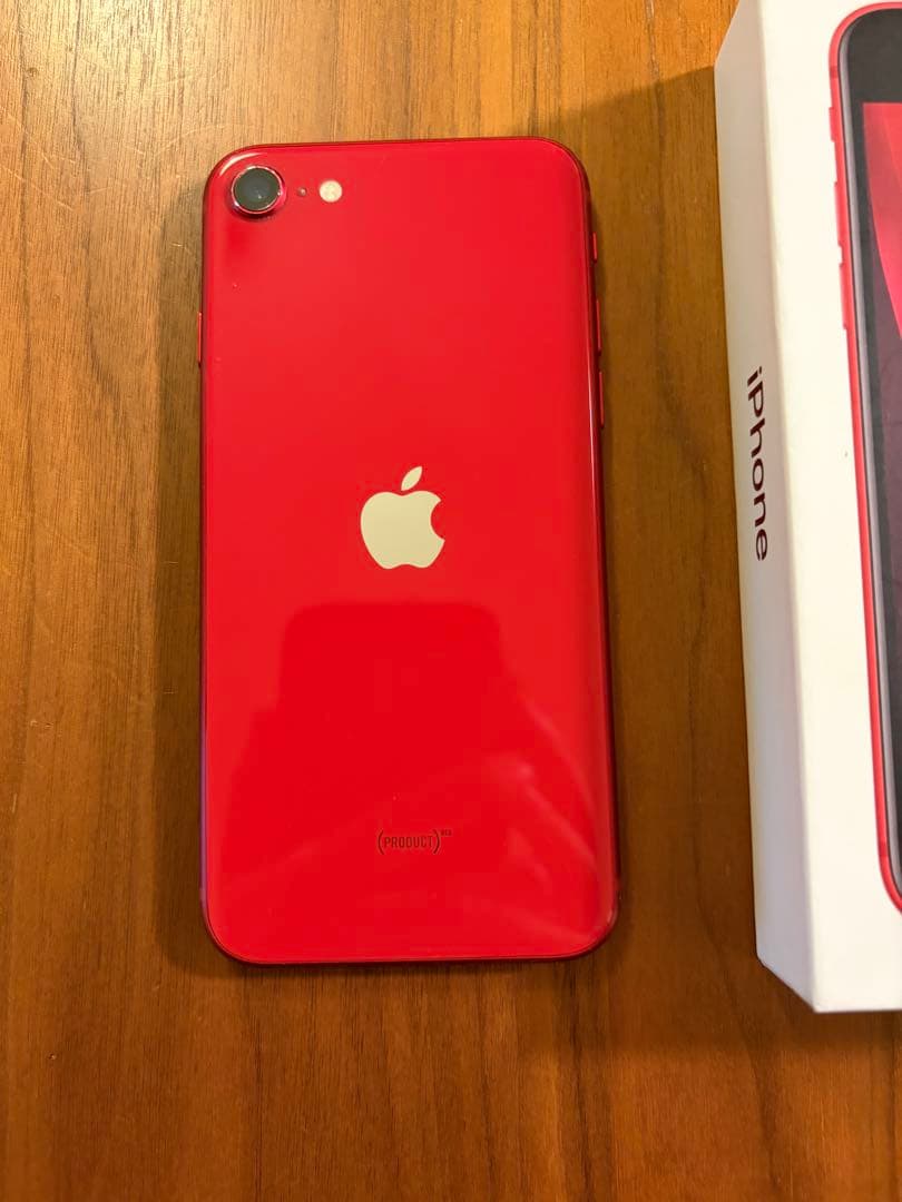 Apple iPhone SE2 (赤, 64GB)