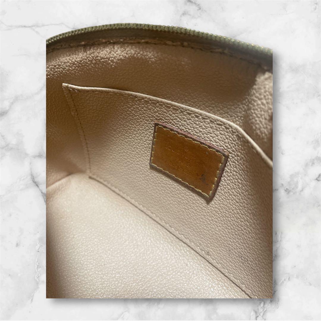 ルイヴィトン ダミエ アズール ポシェット・コスメティック 化粧ポーチ