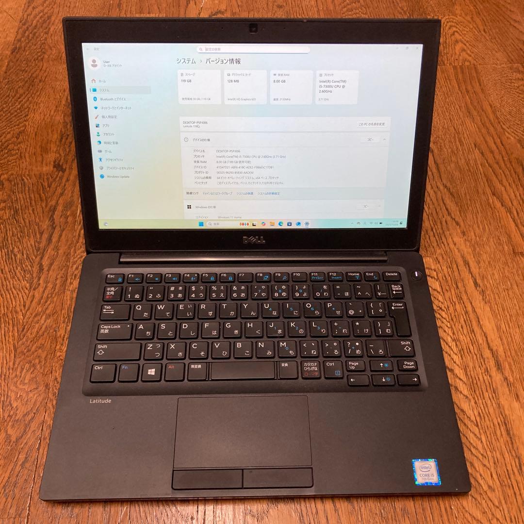 Dell Latitude 7280 ノートPC