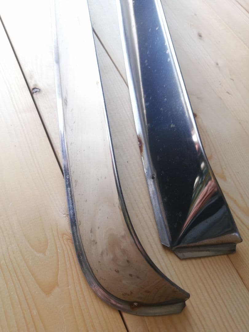 空冷vw ベントシェード ステンレス ペア