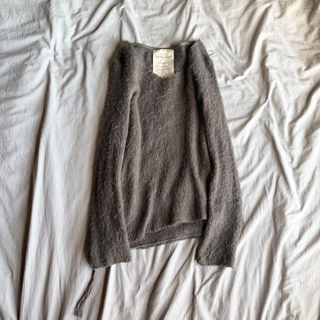 トップス 00s archive GOA Wool U Neck Knit y2k