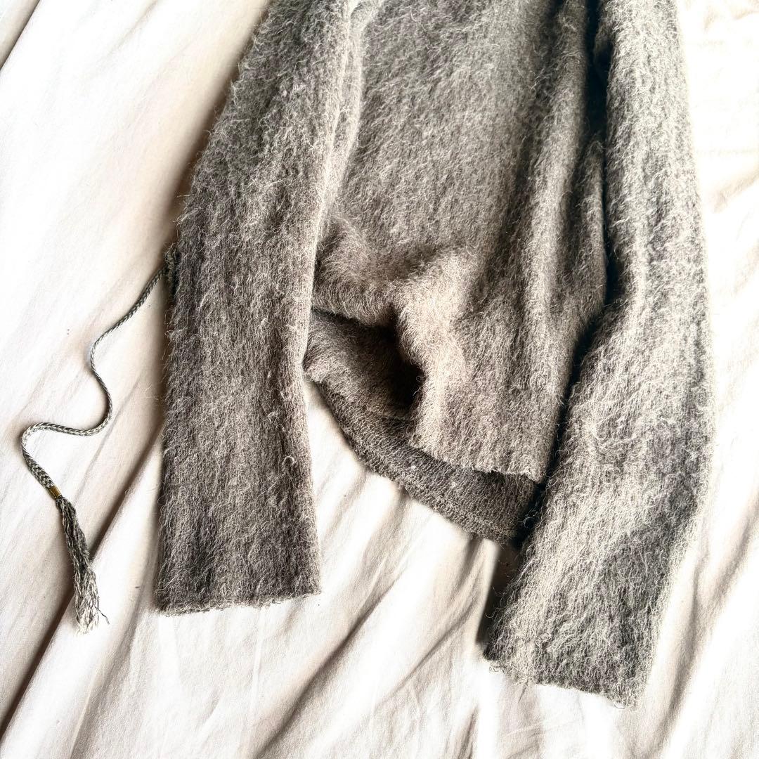 トップス 00s archive GOA Wool U Neck Knit y2k