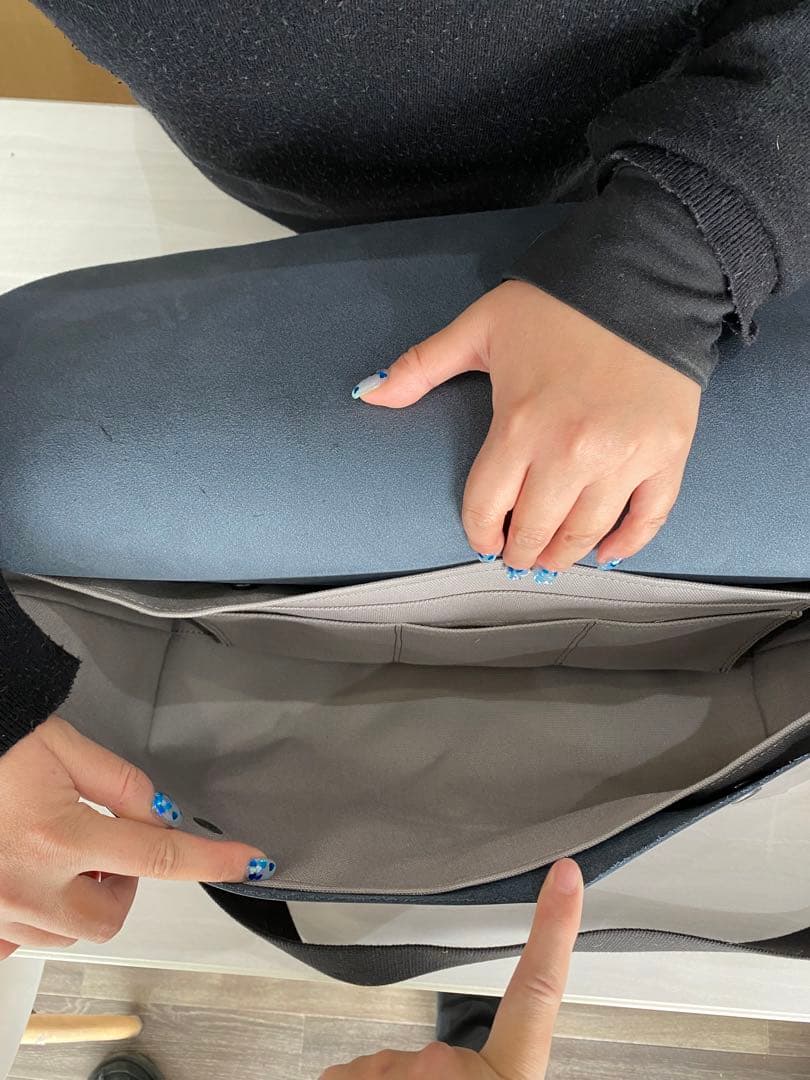 Uni&co メッセンジャーバッグ グレー