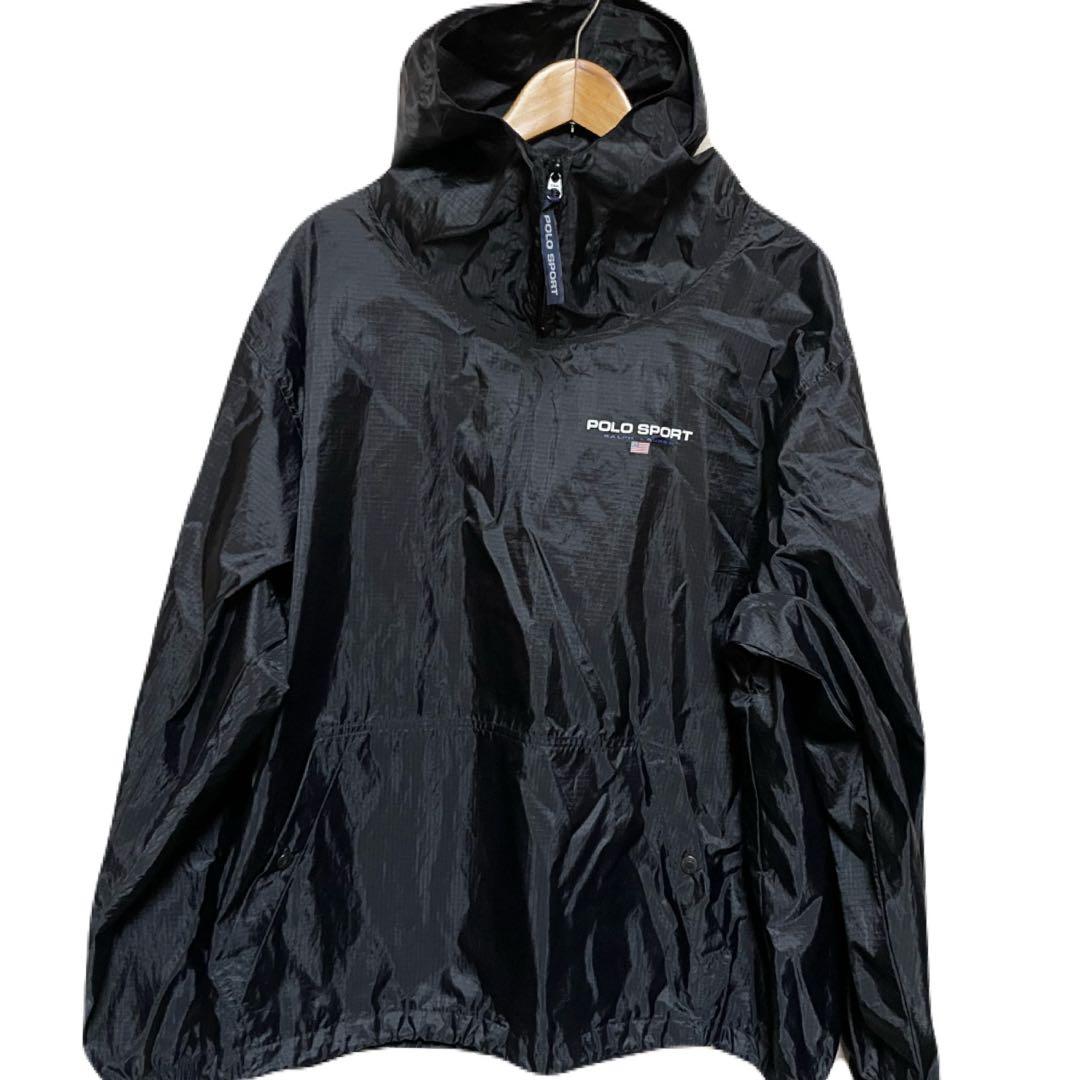 美品　POLO SPORT ナイロン　リップストップ　プルオーバージャケット
