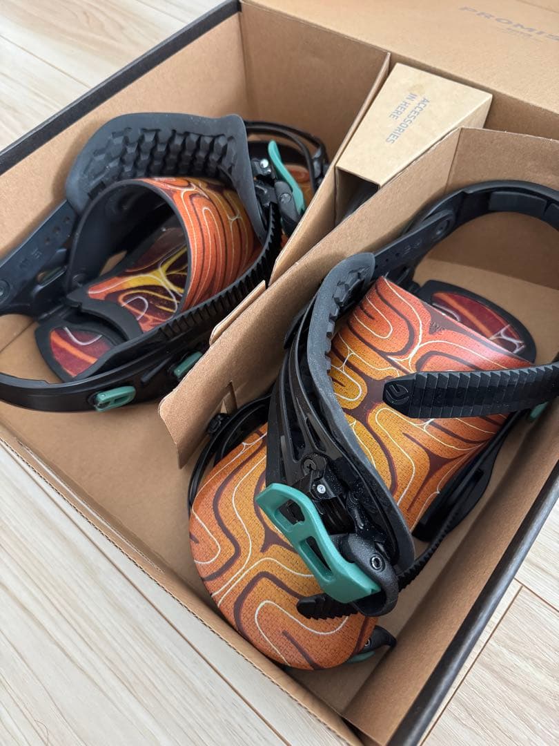 【美品】FLUX EZO スノーボード バインディング Sサイズ