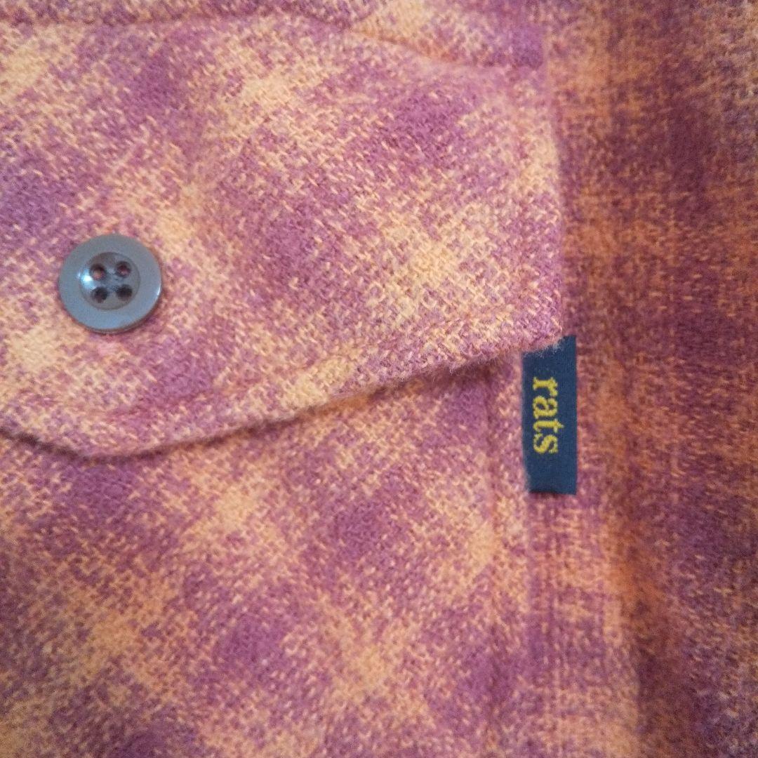 RATS チェックシャツ Lサイズ 木村拓哉