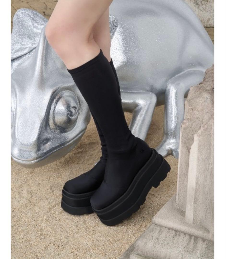 ダーリッチ ウルトラストレッチフラットブーツ　XSサイズ