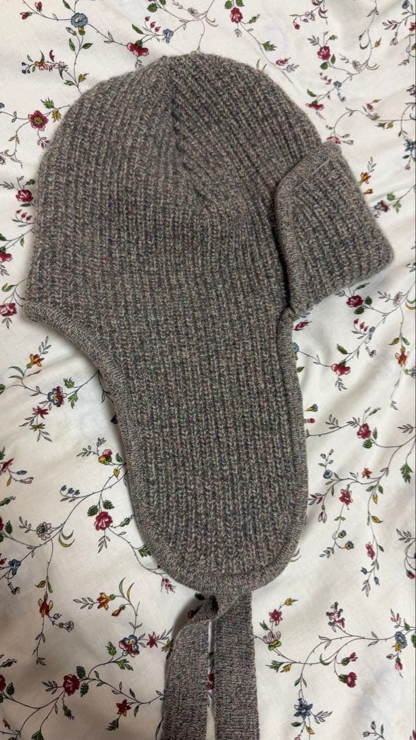 ear cover knit cap　フミエタナカ　fumie tanaka