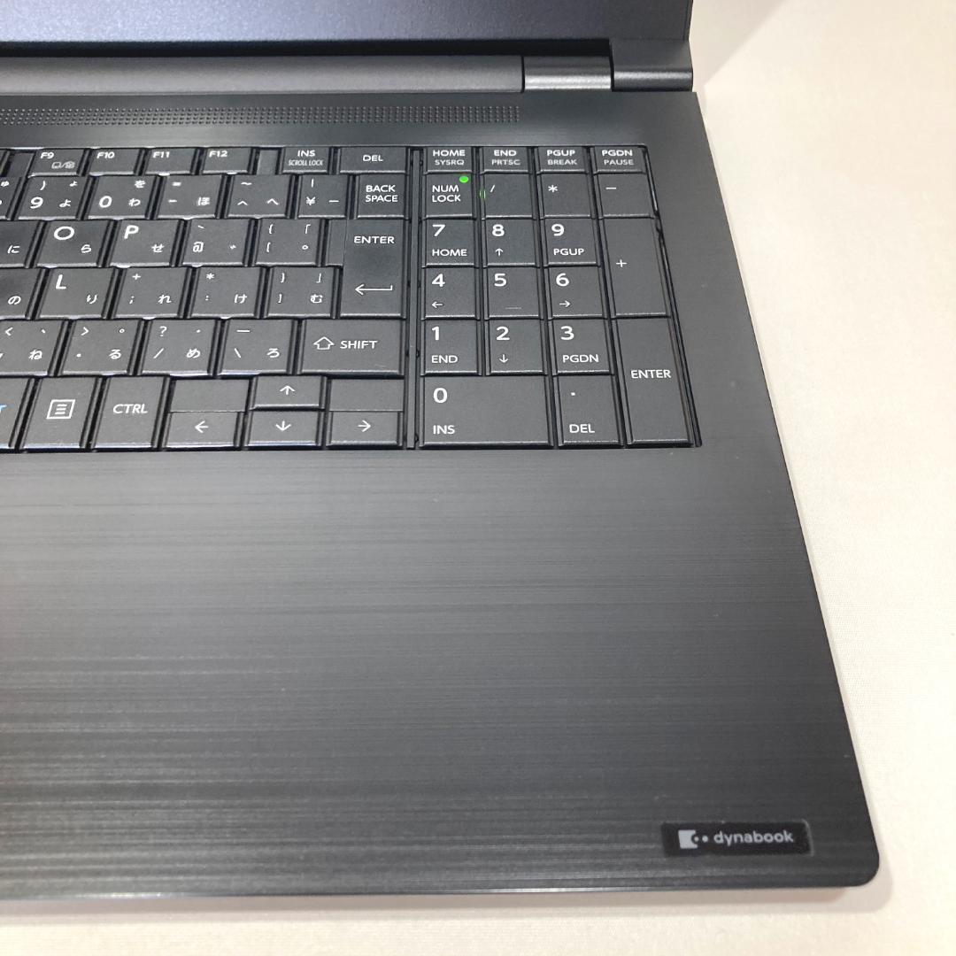 初心者向け✨大画面・DVD・オフィス✨黒✨すぐ使えるノートパソコン◇T489-2