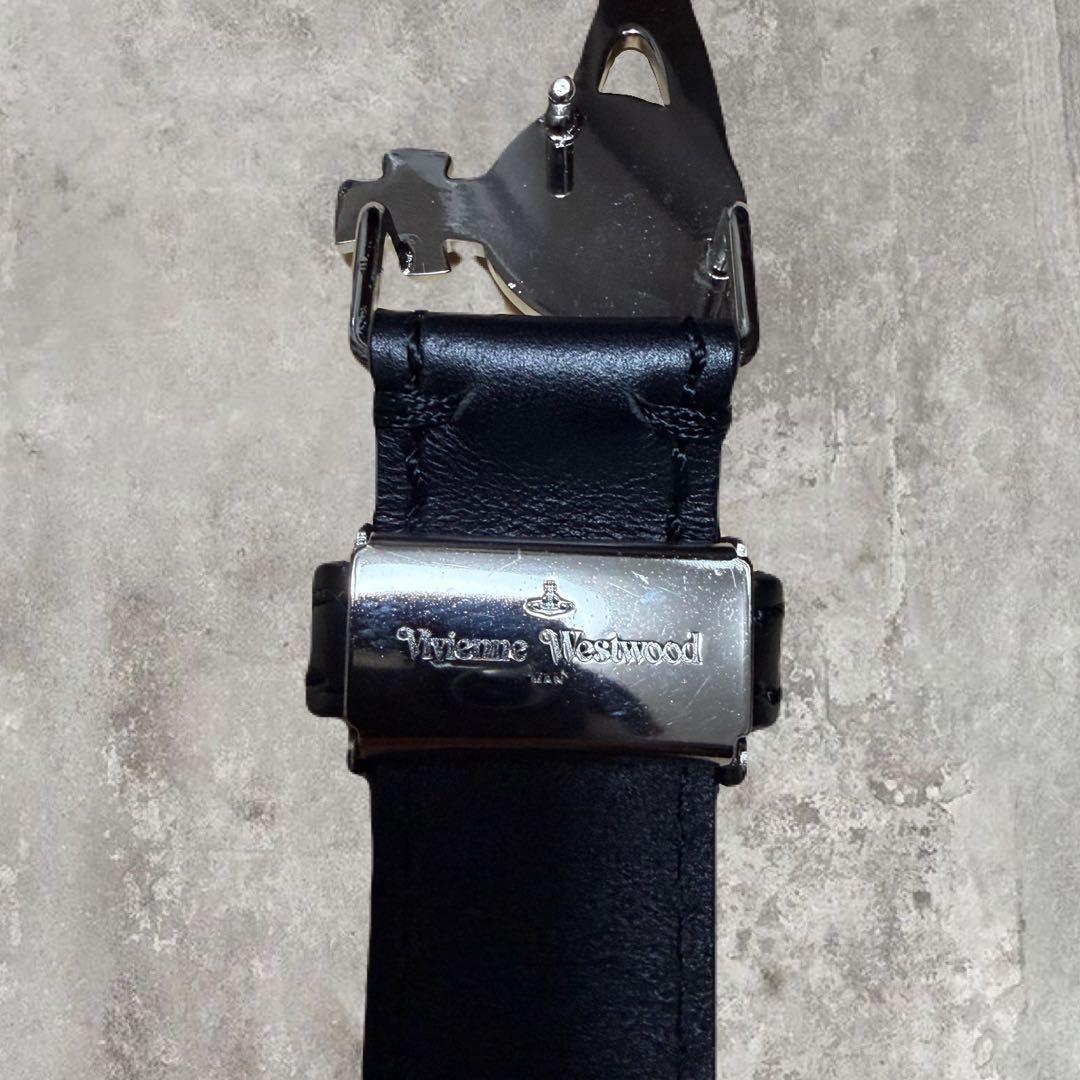 Vivienne Westwood 黒 レザーベルト