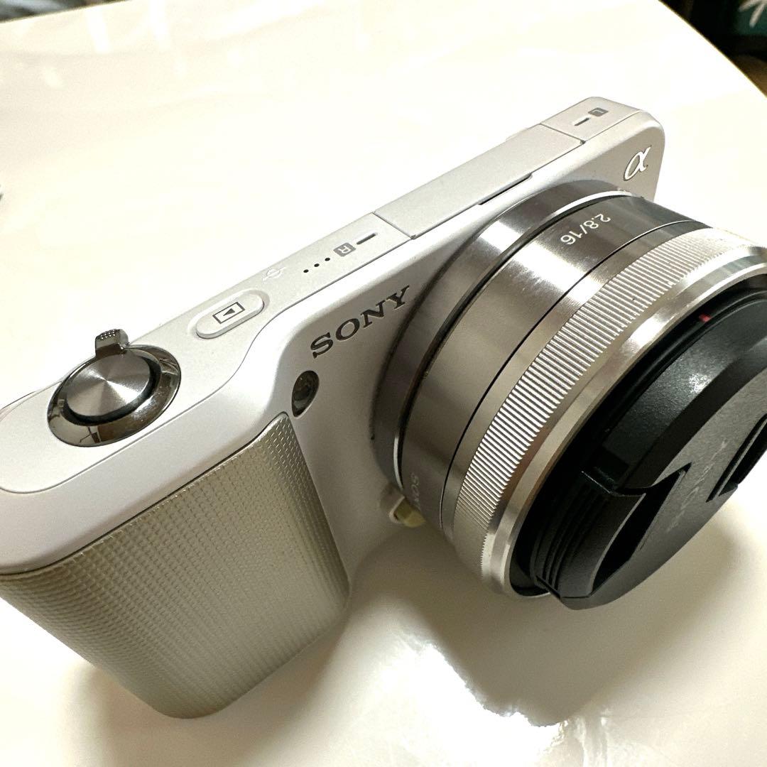 SONY ミラーレス一眼　NEX-3ホワイト　レンズセット　期間限定お値下げ