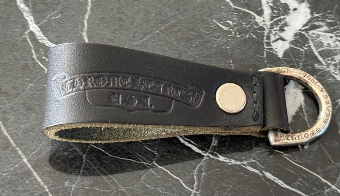 100%本物　クロムハーツ　ベルトループ　Dリング