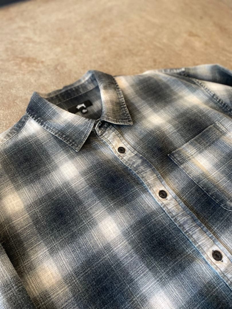 stussy フランネルシャツ XL