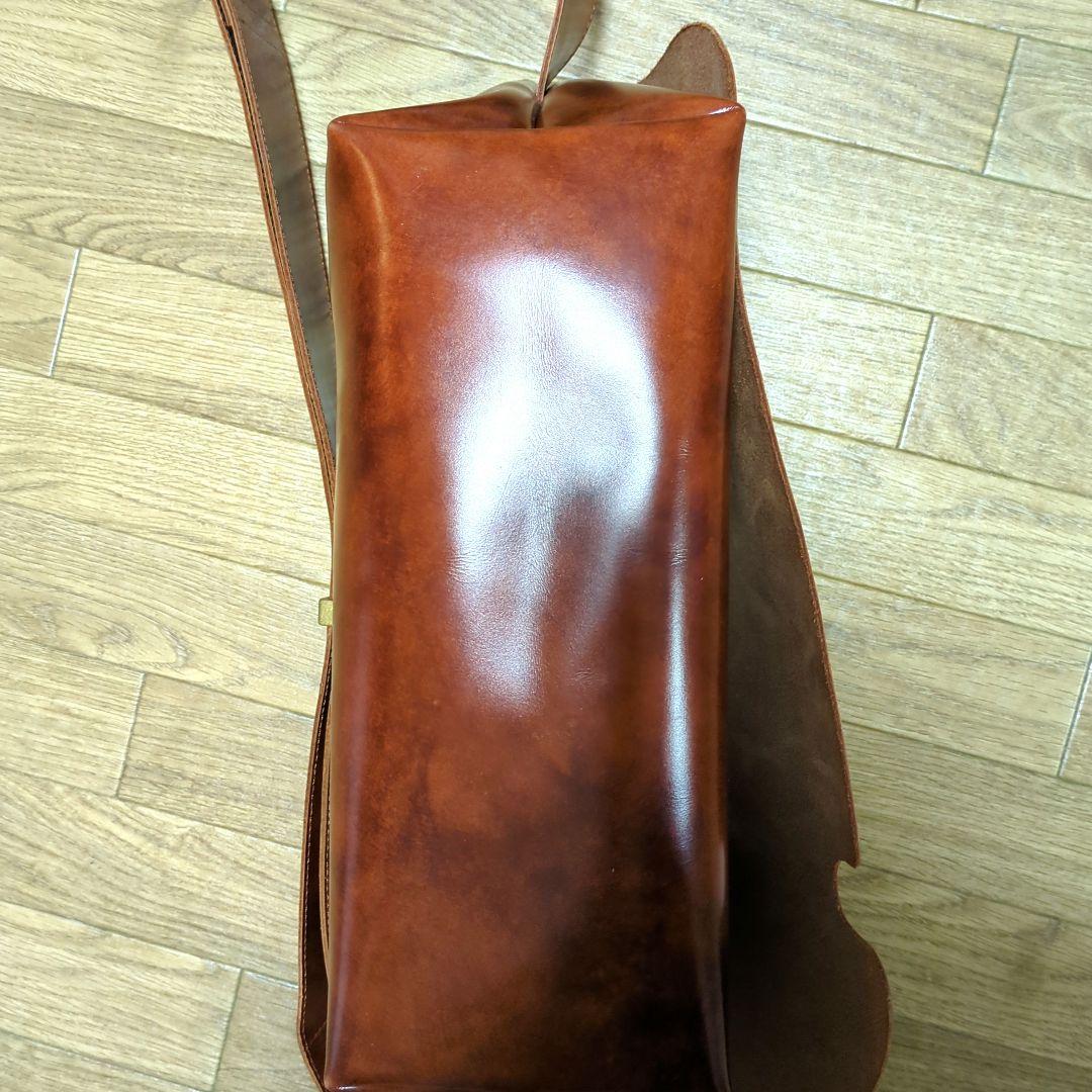 美品 uni&co. messenger bag キャメル Sサイズ