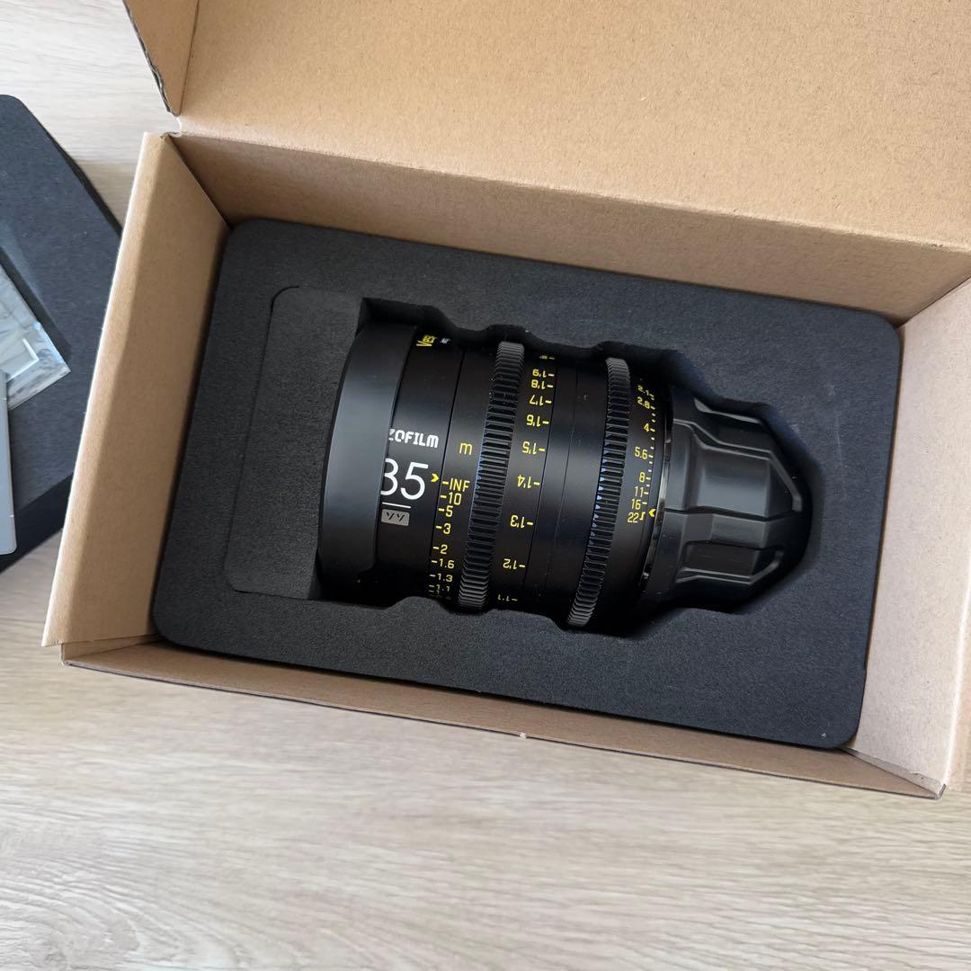 DZOFILM VESPID PRIME 35mm T2.1 + アダプター