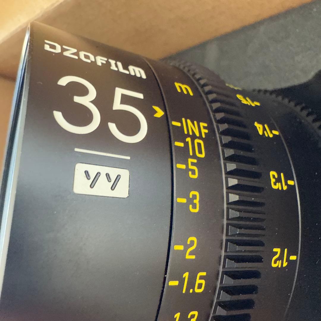 DZOFILM VESPID PRIME 35mm T2.1 + アダプター