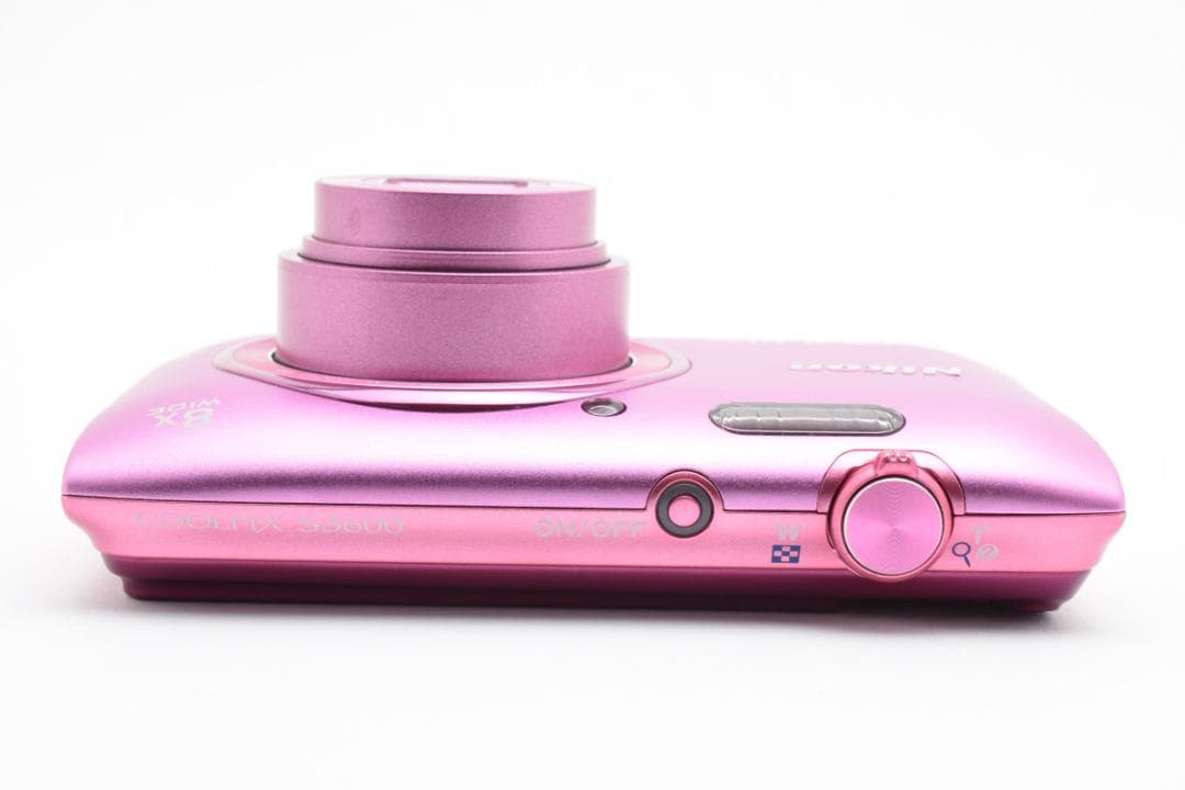 【美品】Nikon COOLPIX S3600 ピンク　動作確認済