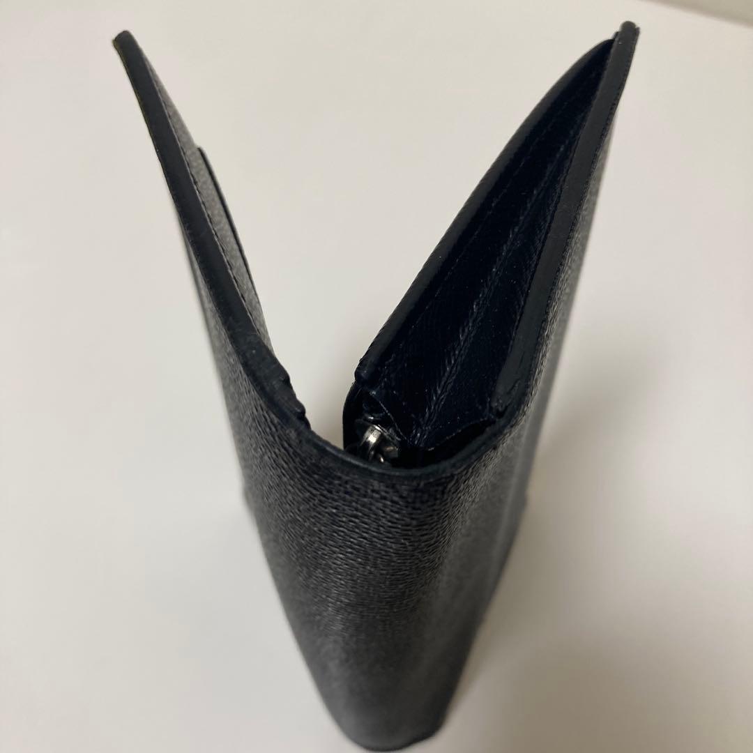 美品Louis Vuitton ダミエ ブラック 長財布　二つ折り　ウォレット