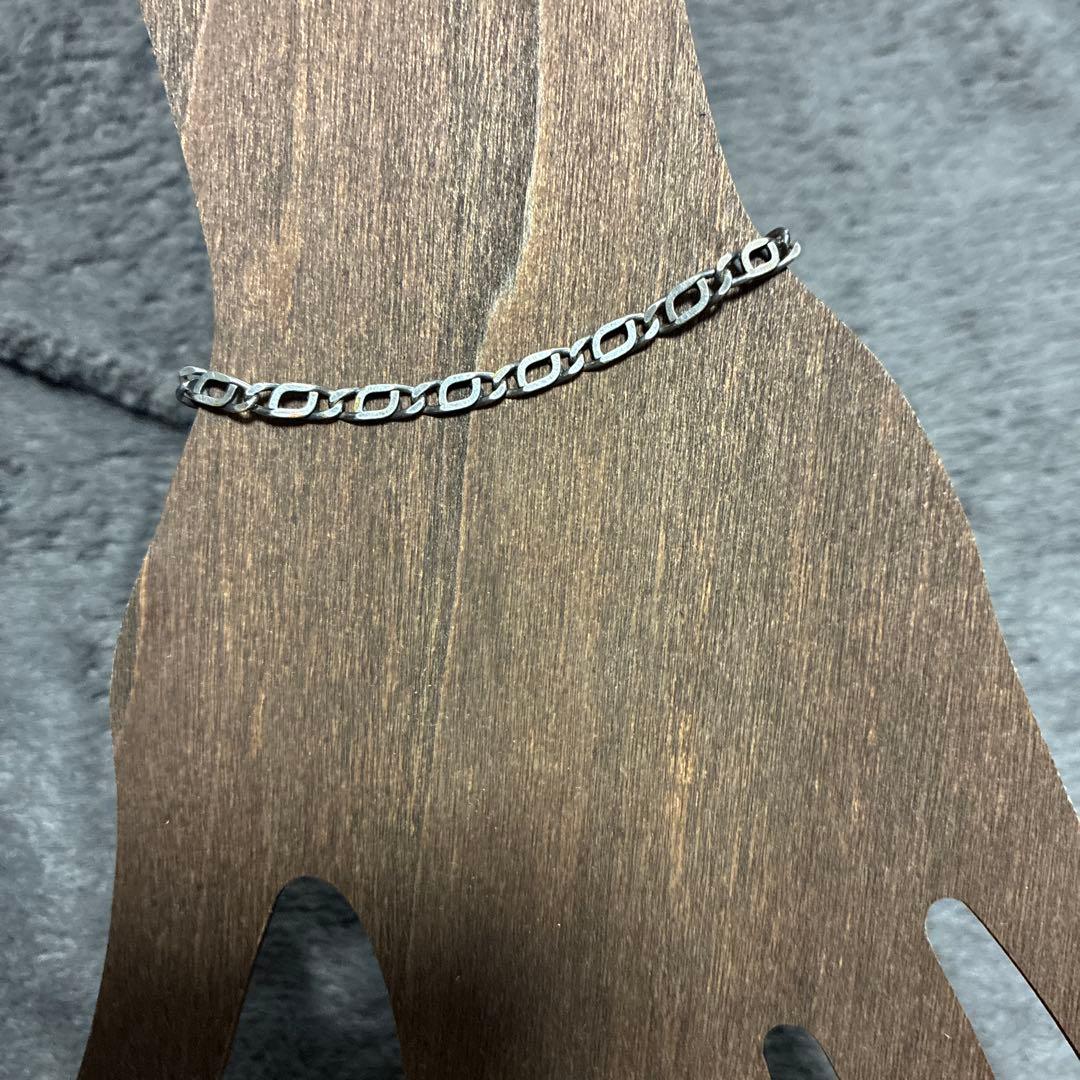 サンローラン　ブレスレット　シルバー　銀色　0712