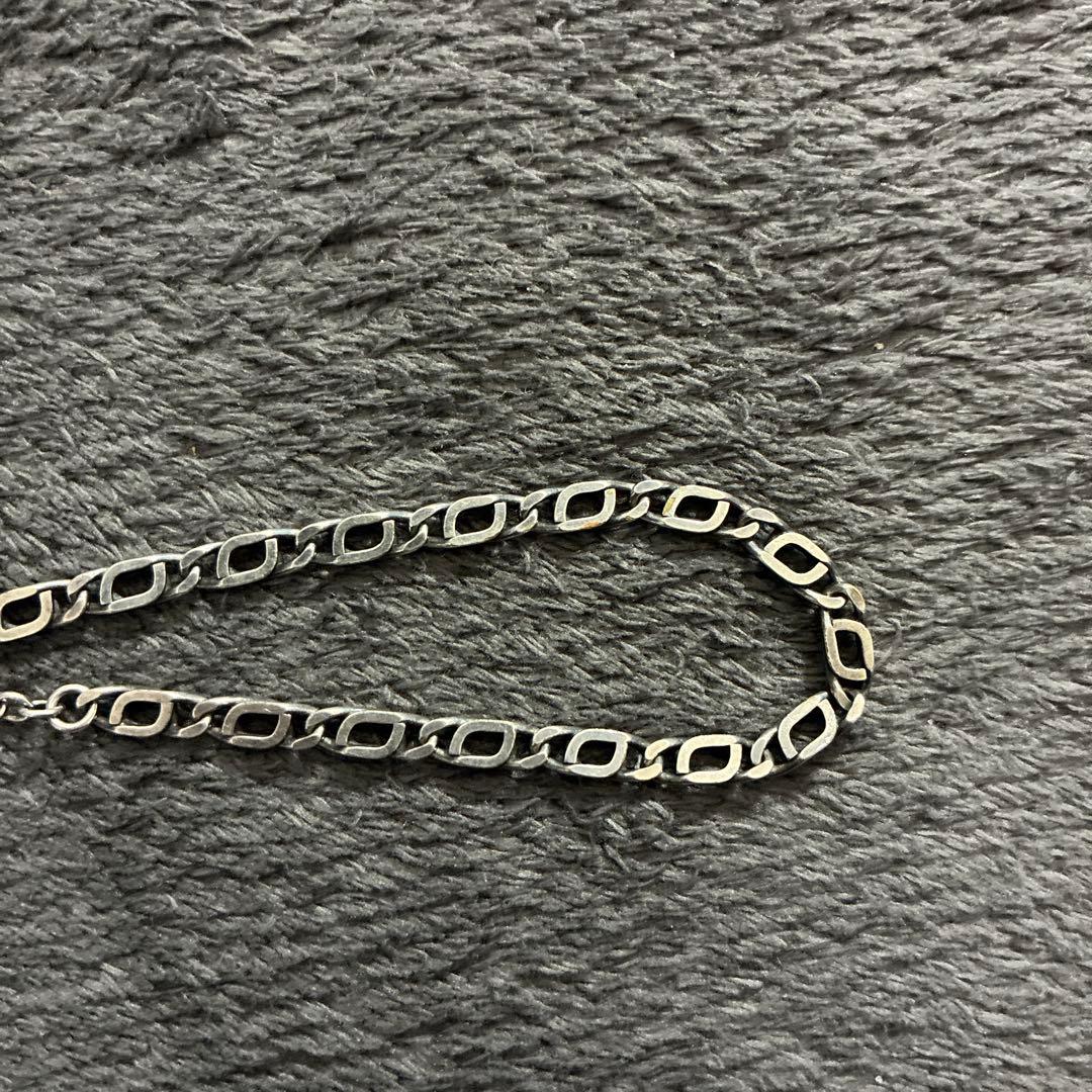 サンローラン　ブレスレット　シルバー　銀色　0712