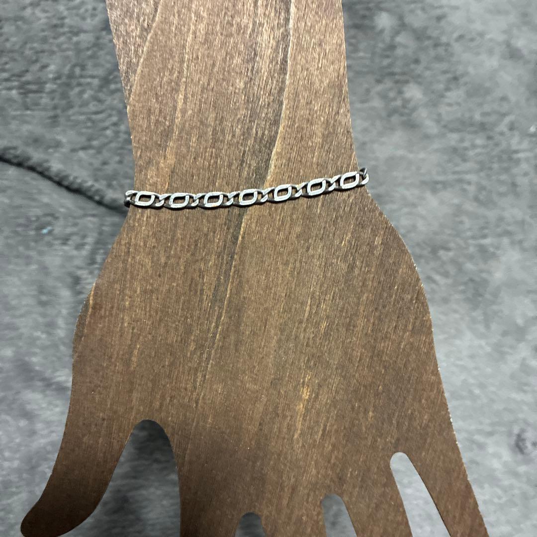 サンローラン　ブレスレット　シルバー　銀色　0712