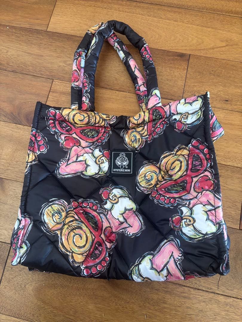 ヒステリックミニ トートバッグ スクエアバッグ ムック本