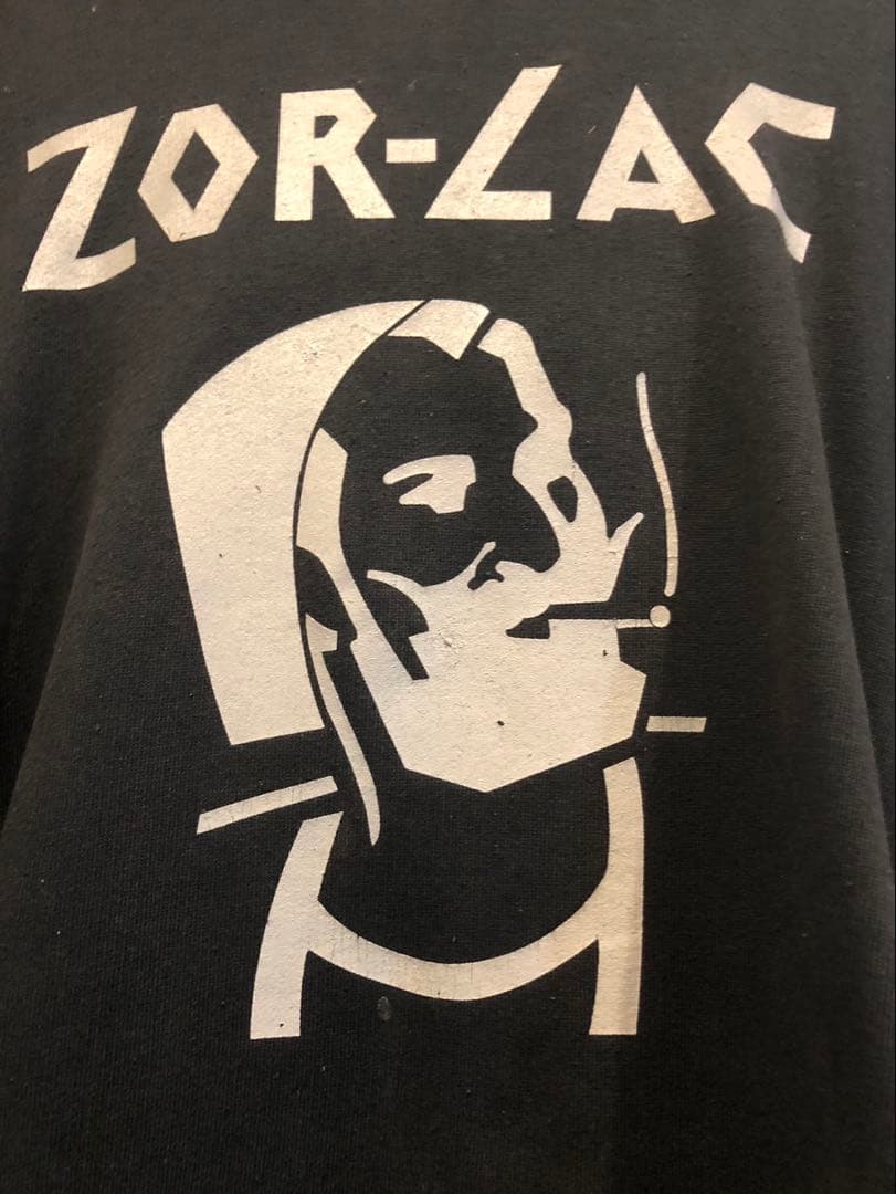 ZOR-LAC グラフィックフーディ ブラック