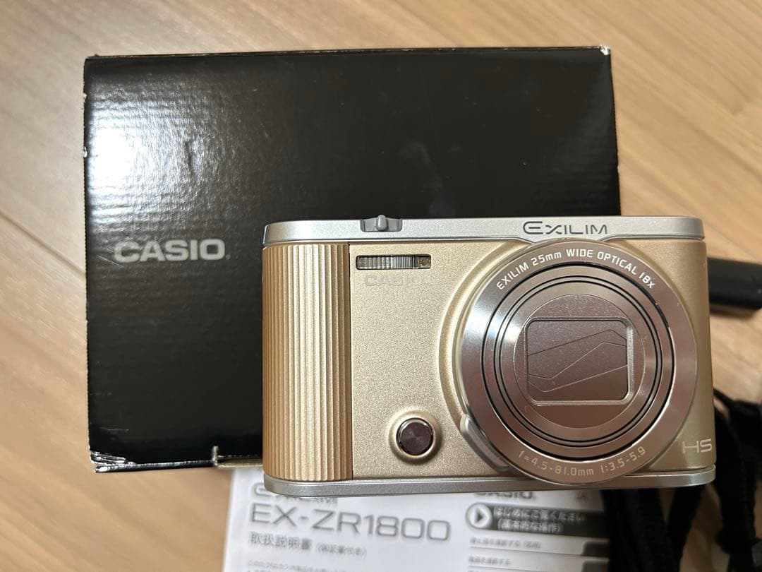CASIO EXILIM EX-ZR1800 デジタルカメラ ゴールド
