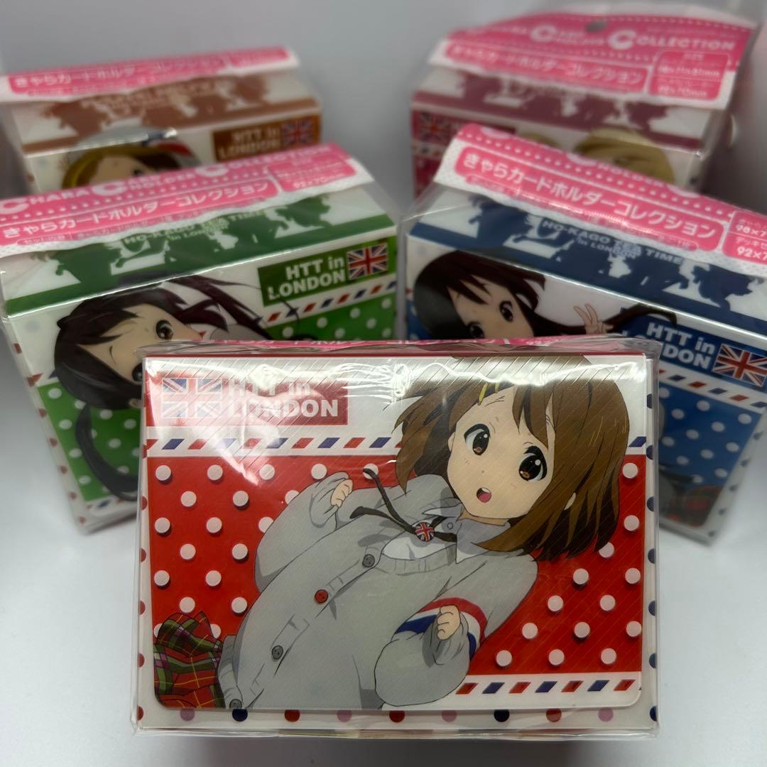 映画けいおん！　きゃらカードホルダーコレクション　5個セットコンプ