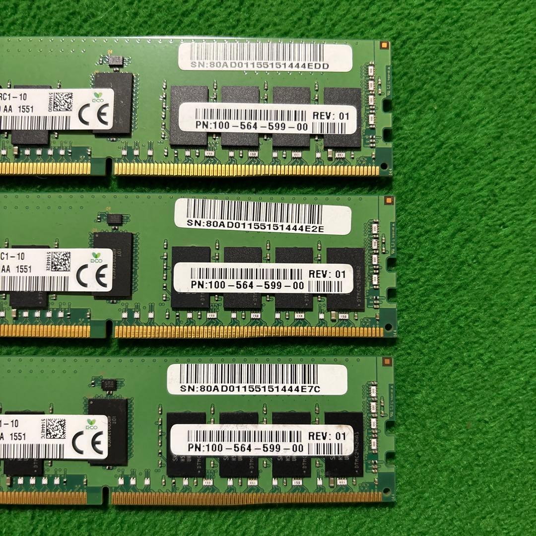 16GB DDR4 2400MT/s メモリ 3枚セット