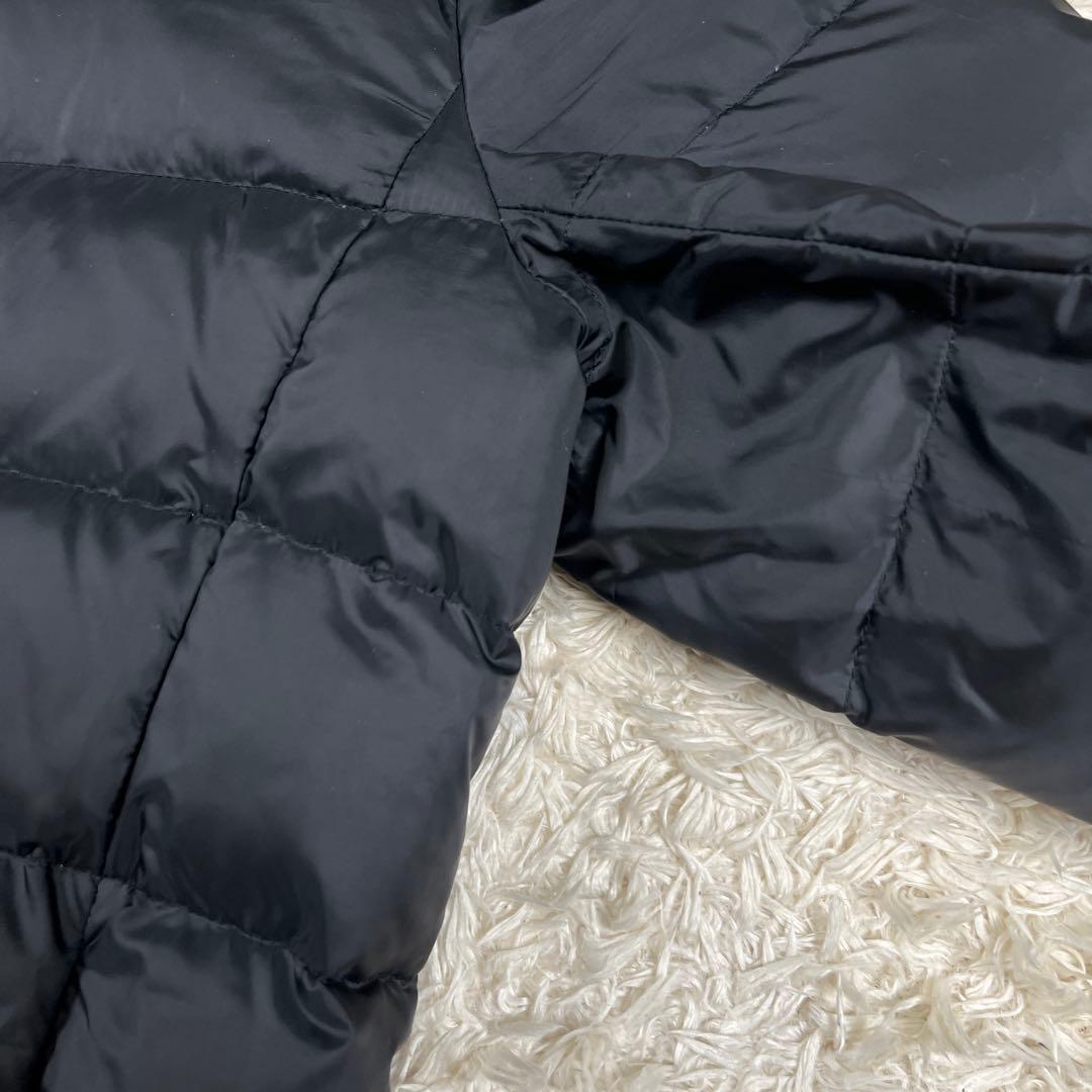 23区 シレータフタ ダウンジャケット 黒 フード取外し可 42 XLサイズ