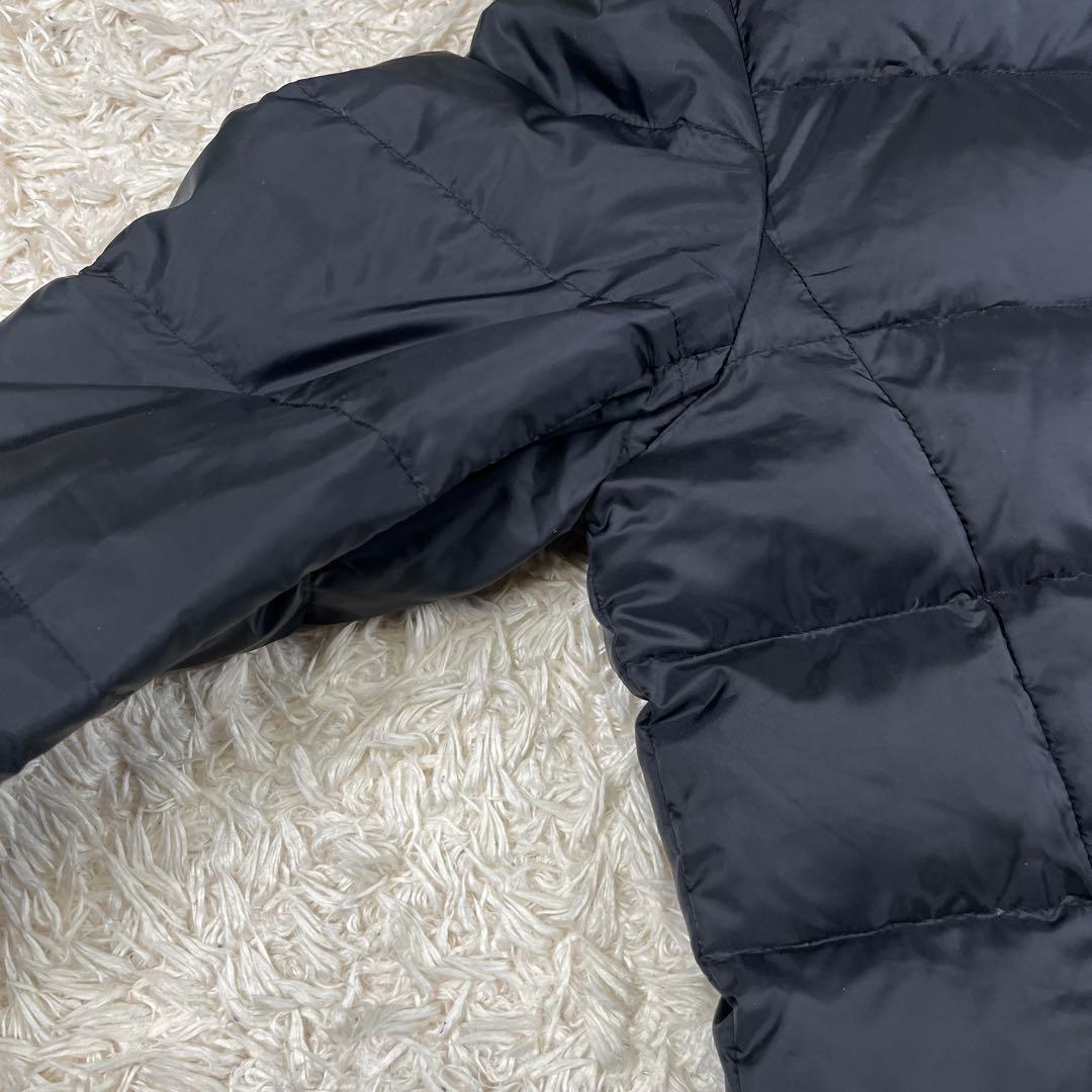 23区 シレータフタ ダウンジャケット 黒 フード取外し可 42 XLサイズ